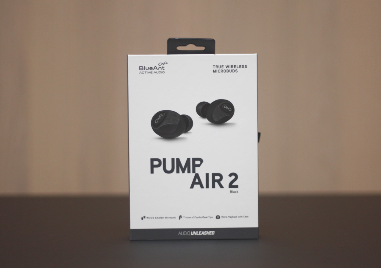 BlueAnt PUMP Air 2蓝牙耳机外包装