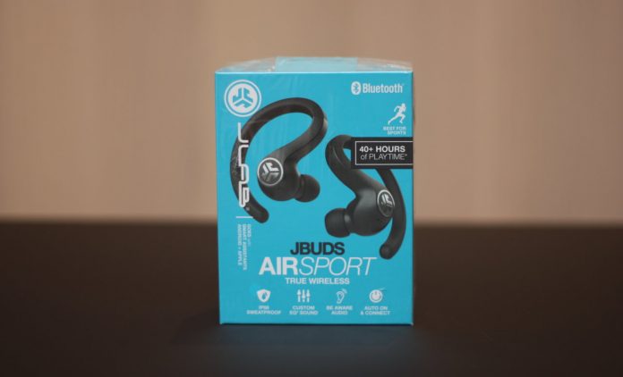 运动耳机：JLab JBuds Air Sport真无线蓝牙耳机