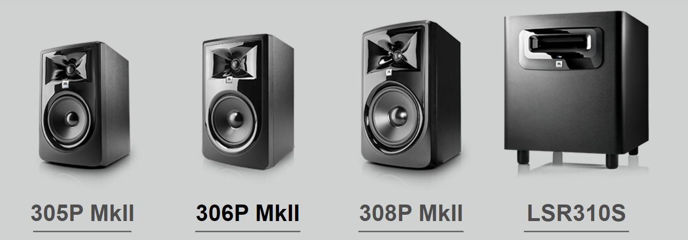 JBL 308P MKii 8寸高颜值主动式音响喇叭1