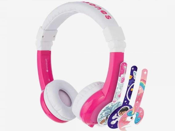 推荐6.冰岛Onanoff Buddyphones Explore foldable儿童耳机(3岁以上)